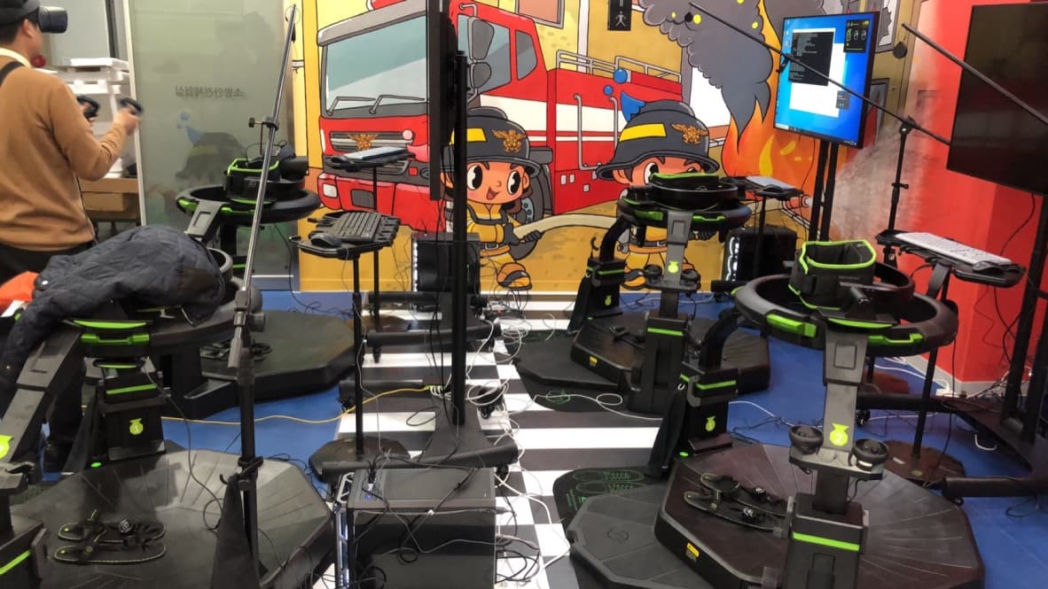 세종소방서 VR 훈련